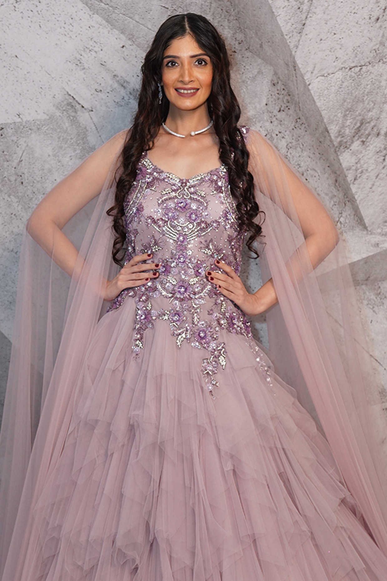 Pink Frill Gown - Curious Village
